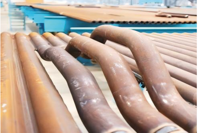 开口、附件散管焊接 